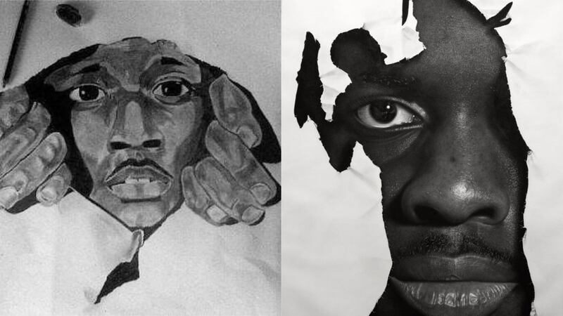 Ken Nwadiogbu posted an incredible hyper-realistic drawing to inspire emerging artists to work on their craft.