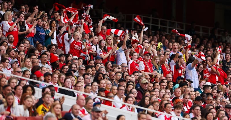 Huge crowds at the Emirates are becoming routine