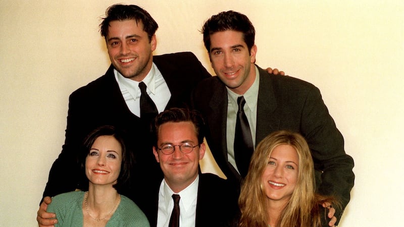 The stars of the American sitcom Friends (Neil Munns/PA)
