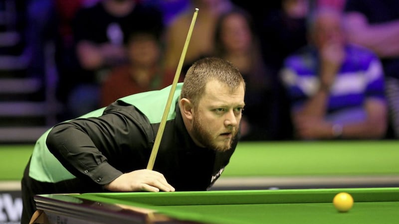 Mark Allen came from behind to topple Shaun Murphy in Sunday&#39;s Scottish Open final. Picture by PA 