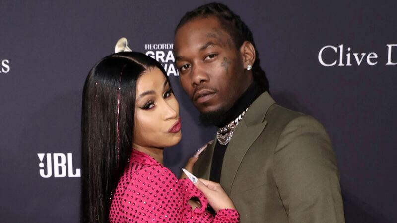 The rapper announced she was expecting during the BET Awards.
