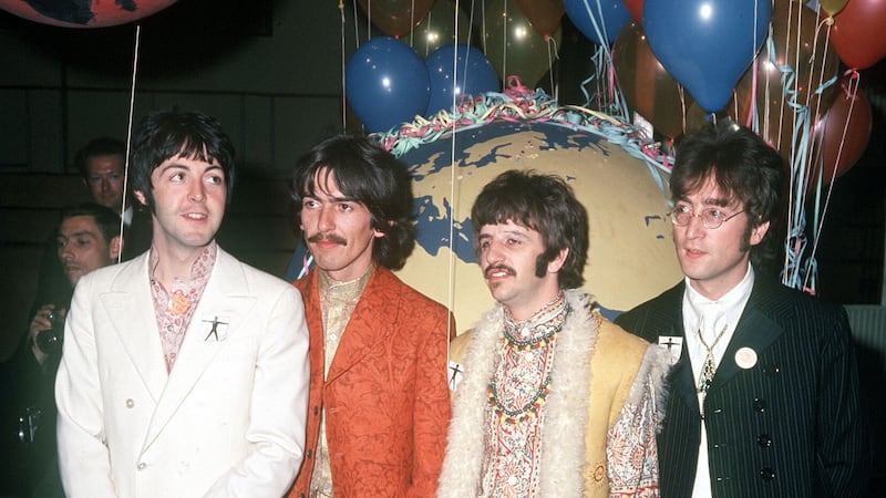 The Beatles members Paul McCartney, George Harrison, Ringo Starr and John Lennon (PA)