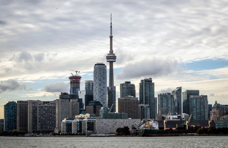 A general view of the Toronto skyline (Danny Lawson/PA)