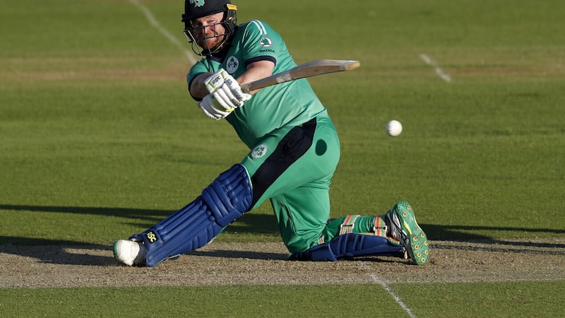 Paul Stirling (pictured) and Ireland captain Andy Balbirnie made 73 for the first wicket in their nine-wicket win over the West Indies at the T20 World Cup