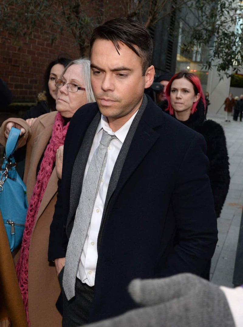Bruno Langley previously played the role 