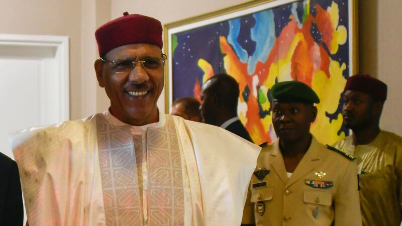 Nigerien president Mohamed Bazoum has vowed the coup will not succeed (Boureima Hama/Pool Photo via AP)