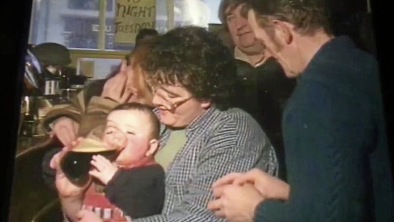 &#39;Pint baby&#39; on RT&Eacute; show Nationwide in 1997 