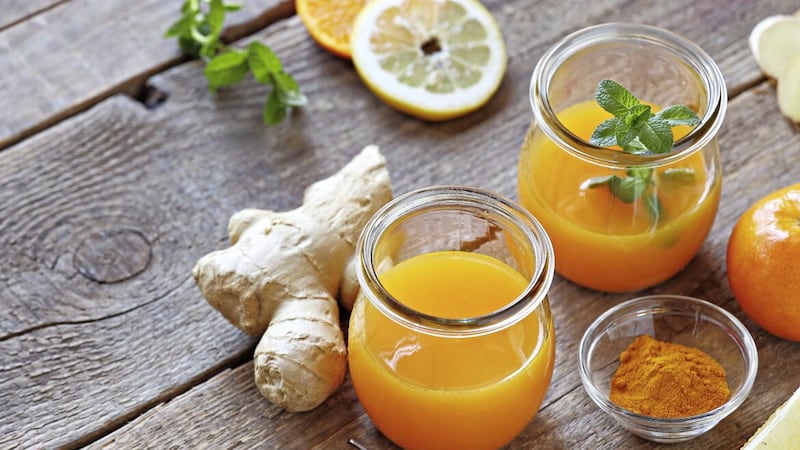 Ginger, citrus fruit and turmeric offer a vital boost to our immune systems 