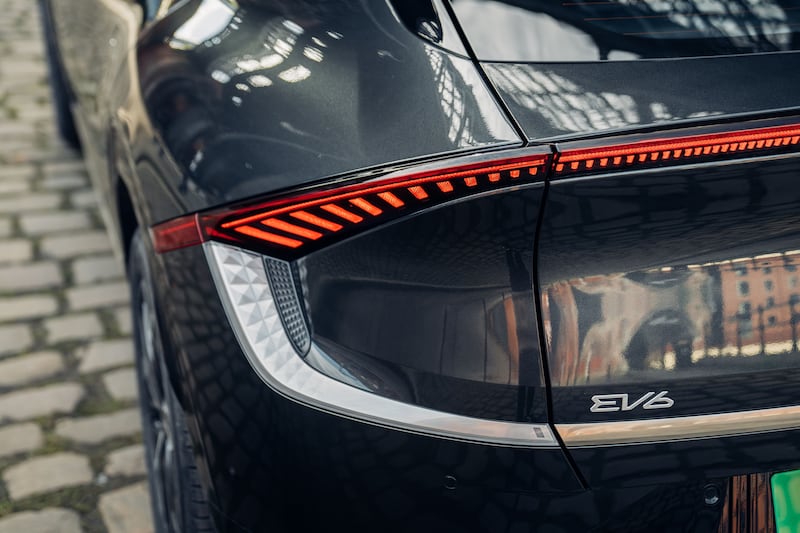 There are a range of fantastic design details on the EV6. (Kia)