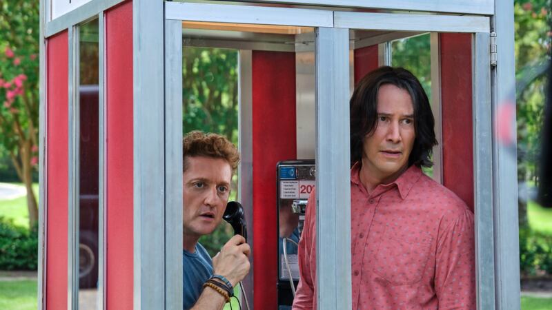 Keanu Reeves and Alex Winter reprise their roles.