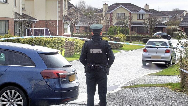 The New IRA bomb was found under the PSNI officer&#39;s car in Derry in February. Picture by Margaret McLaughlin 
