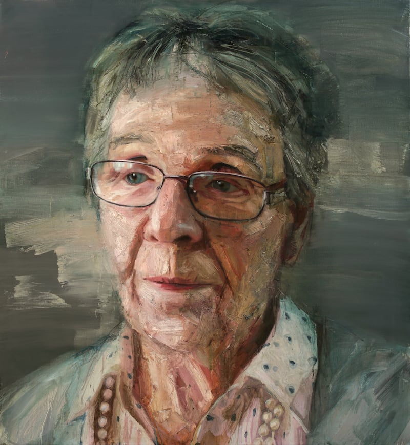 Colin Davidson's portrait of Maureen Reid from Silent Testimony