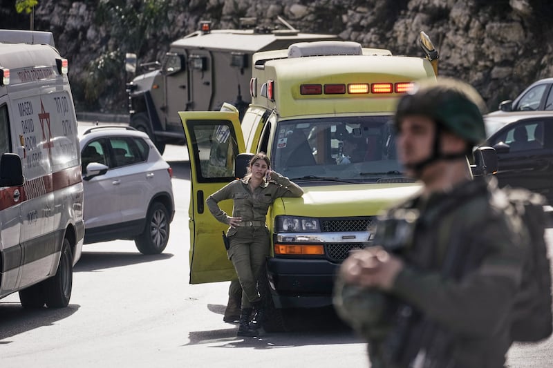 The incident comes ahead of Israeli elections (AP)