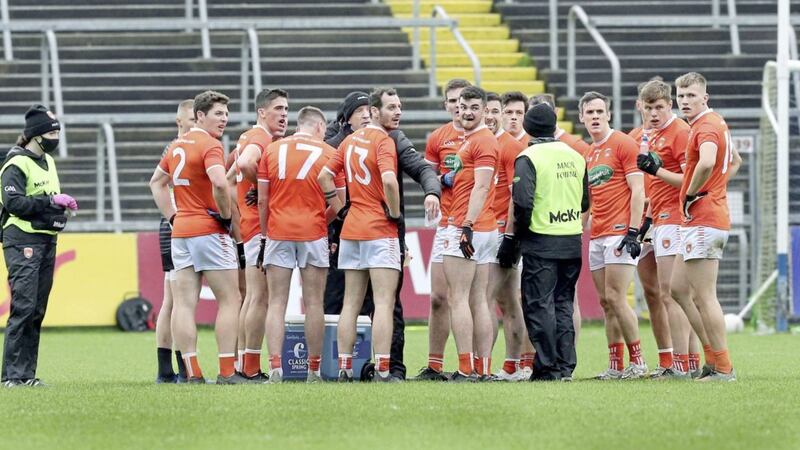 Newly-promoted Armagh many have to wait until March before they can begin their Division One campaign. Picture Margaret McLaughlin. 