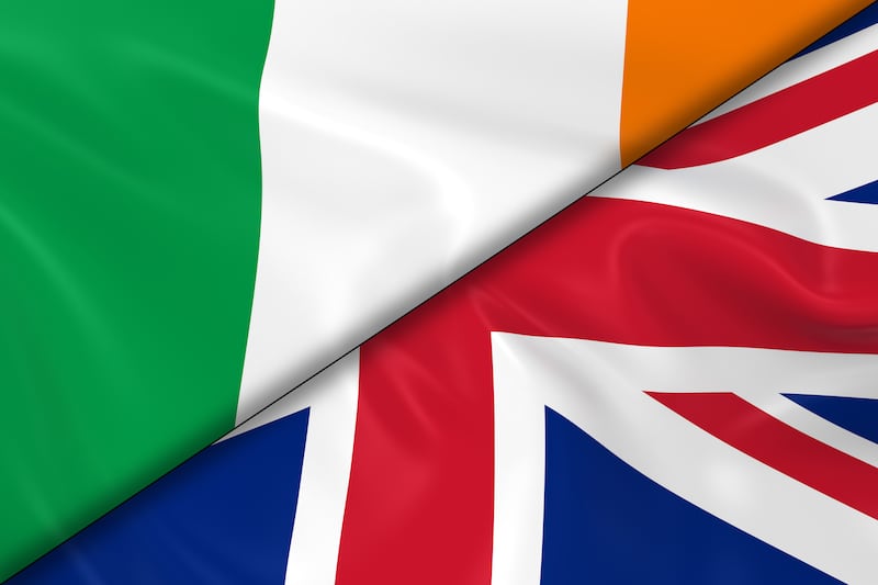 British and Irish flags