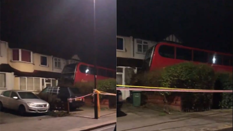 One person was taken to hospital after a double-decker bus crashed in Streatham Vale, south London.