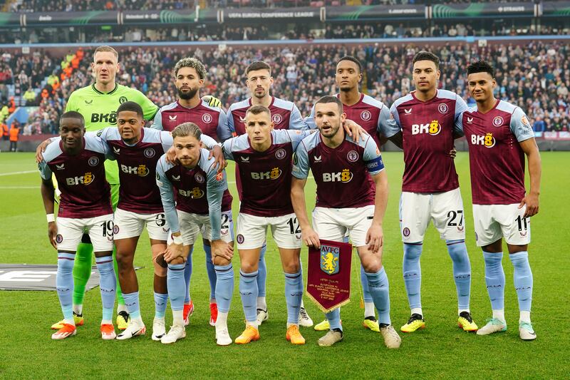 Aston Villa are in pole position to take the fourth Champions League place