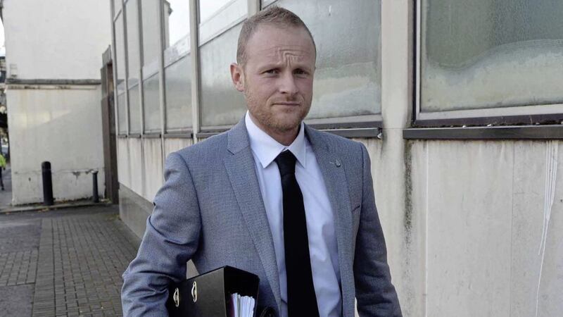 Jamie Bryson. Picture by Pacemaker. 