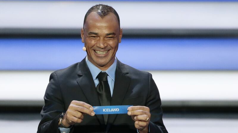 The man really loves World Cup draws.