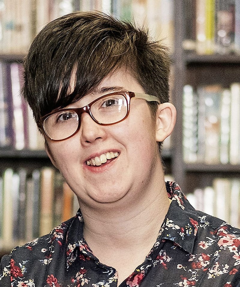 Journalist Lyra McKee who was shot dead in Derry as she was covering rioting in the city