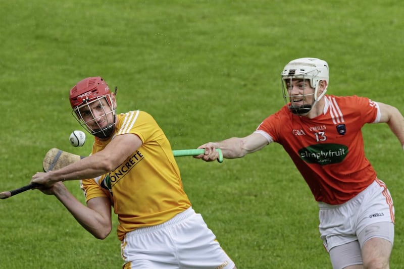 Ex-Antrim hurler Simon McCrory stepped away from the inter-county scene because of time commitments 