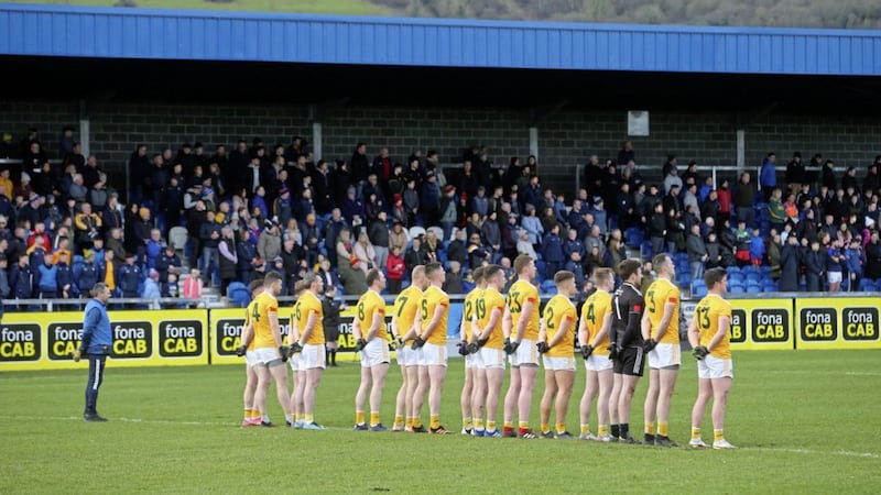 Corrigan Park in west Belfast will host Antrim&#39;s Ulster Championship clash with Cavan. Picture by Mal McCann 