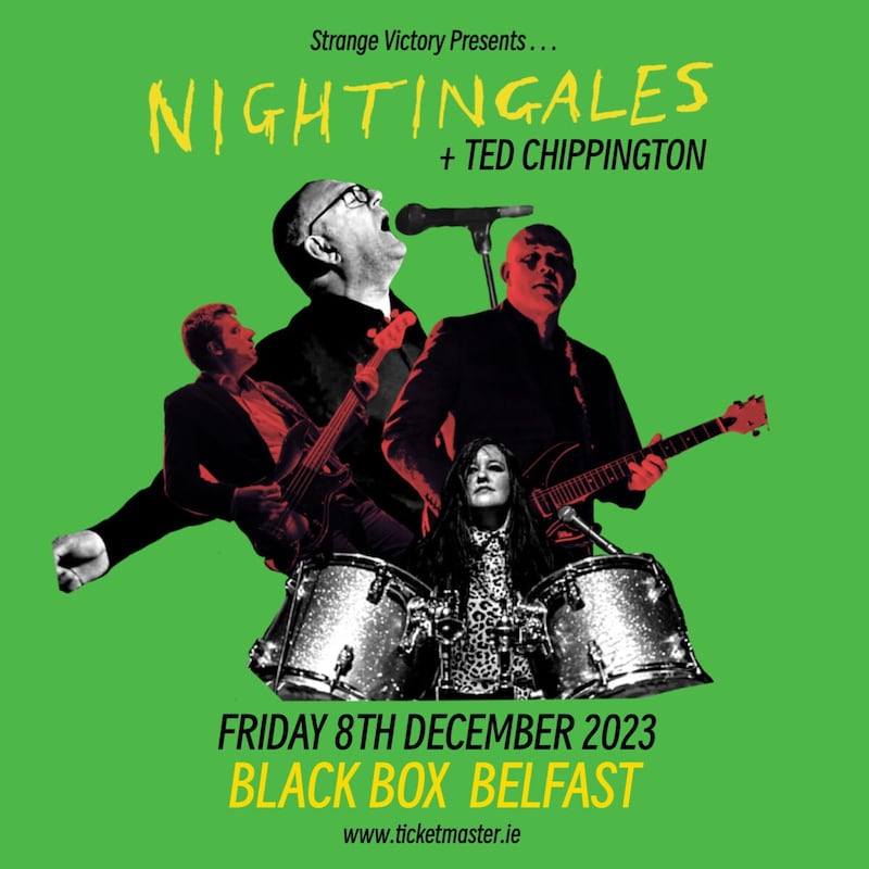 The Nightingales and Ted Chippington play The Black Box on December 8