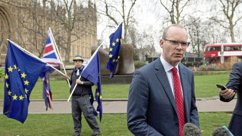 T&aacute;naiste Simon Coveney has said Brexit cannot damage the Good Friday Agreement. File picture by Stefan Rousseau, Press Association 