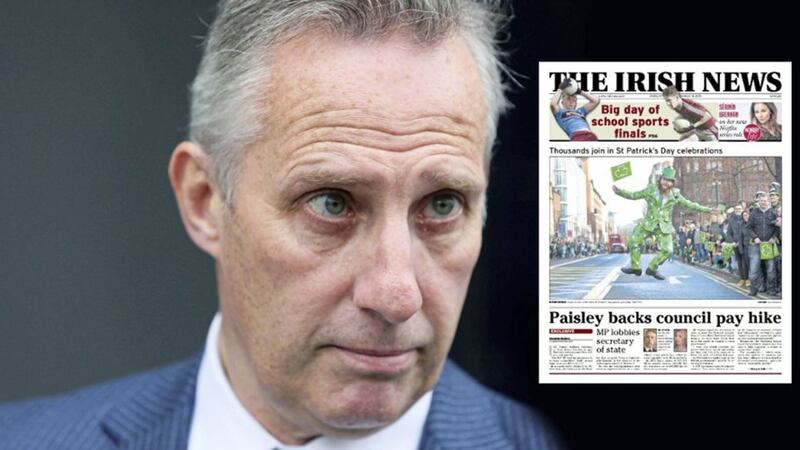 How The Irish News revealed that DUP MP Ian Paisley lobbied for councillors to receive a pay rise 