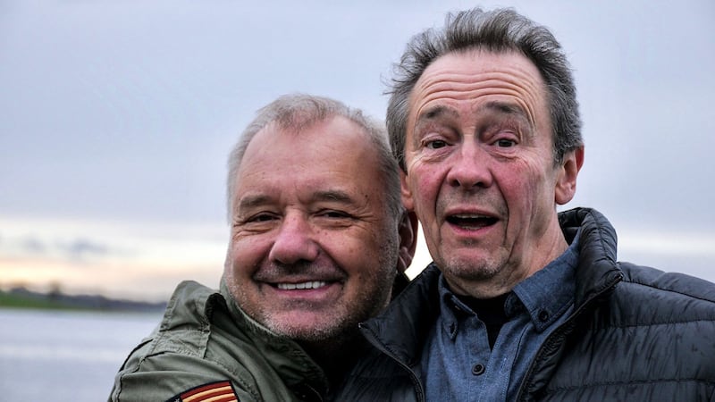 Mortimer &amp; Whitehouse: Gone Fishing. 12.35am, BBC 2. Paul and Bob are on the River Severn in Worcestershire to fish for zander&nbsp;