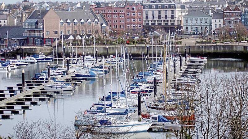The plans for a &pound;50 million makeover of Bangor seafront include cafes, a beach, a seafront lawn and a hotel. Picture: Pacemaker 