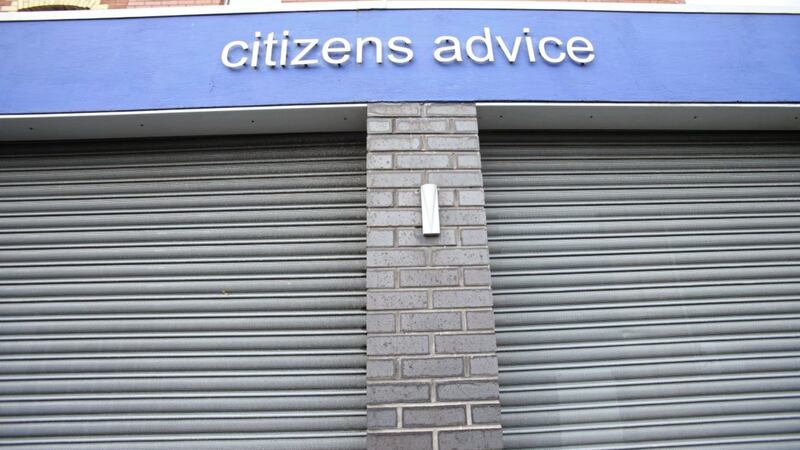 The Citizens Advice office on Donegall Pass was forced to close in June. Picture by Mal McCann 