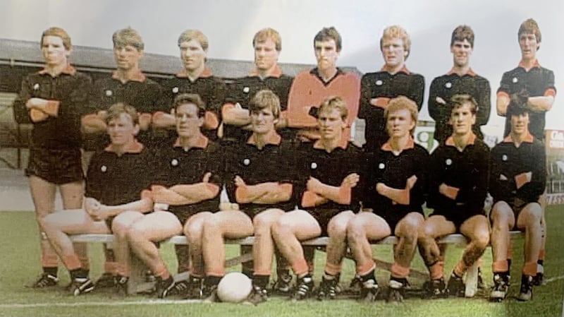 Down U21, Ulster Champions in 1984. Marty is front row, third from left 