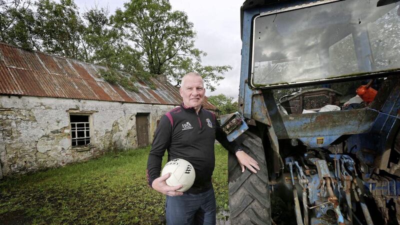 Tony Scullion at his homeplace on Carnamoney Lane in Ballinascreen. Picture by Hugh Russell 