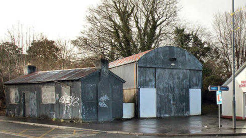 The former Irish Customs post along the Derry Donegal border at Muff in Co-Donegal. Picture Margaret McLaughlin 
