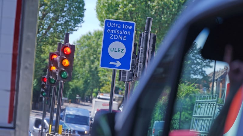 The expansion of London’s ultra-low emission zone will affect many drivers in the capital (Yui Mok/PA)