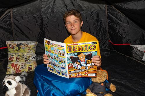 Boy who camped in tent for three years is ‘a true hero’, says charity