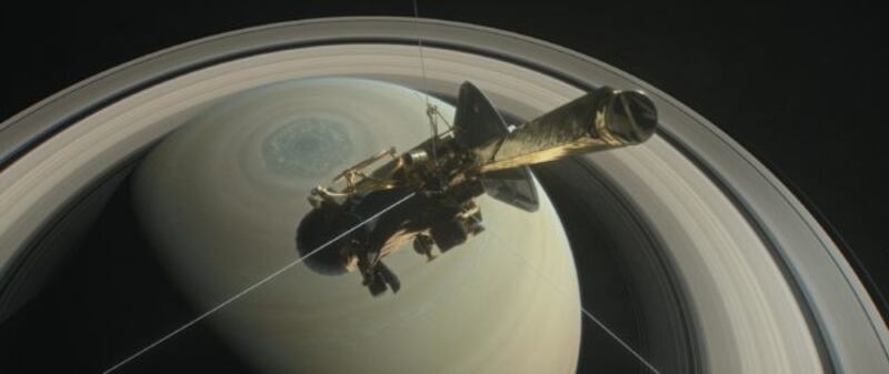 These images of Cassini’s final moments are breathtaking