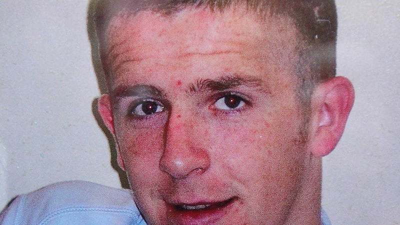 28-year-old Edward Gibson, who died after being shot in an alleyway in west Belfast in October last year 