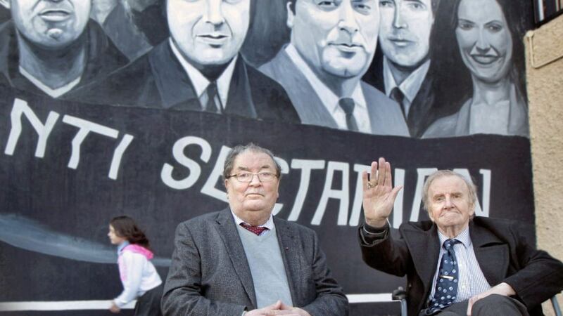 Ivan Cooper and former SDLP leader, John Hume were close friends. Picture by Margaret McLaughlin 