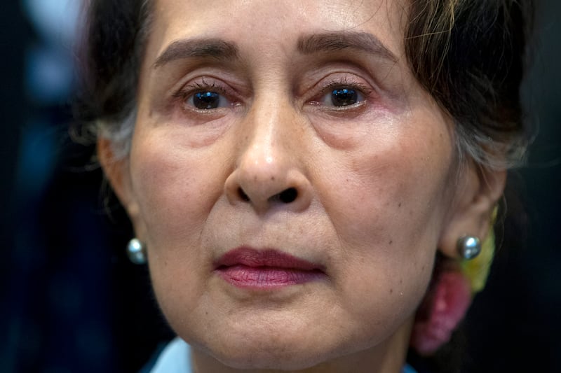 Aung San Suu Kyi’s health has reportedly deteriorated in prison (Peter Dejong/AP)