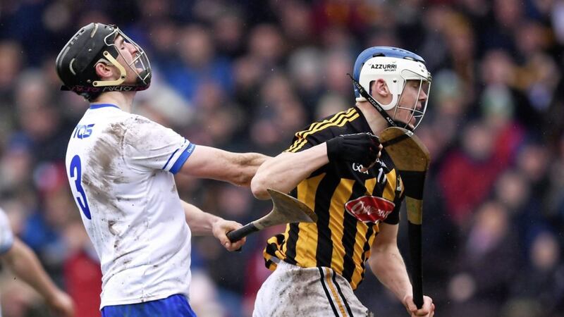 Putting the clampers on TJ Reid will be one of the primary focuses for the Waterford defence, although that has proven easier said than done in recent years. Picture by Stephen McCarthy / Sportsfile 