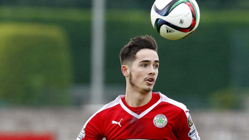 Jay Donnelly scored the winner for Cliftonville against Warrenpoint on Tuesday night &nbsp;