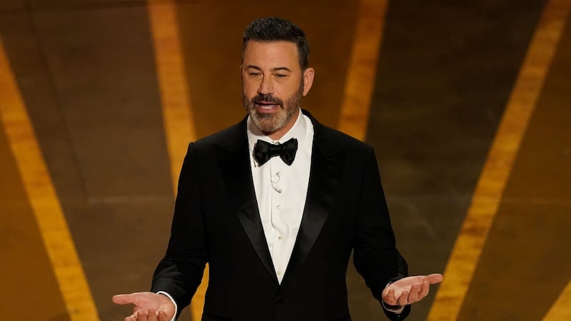 The US comedian is hosting the 95th Academy Awards in Los Angeles.
