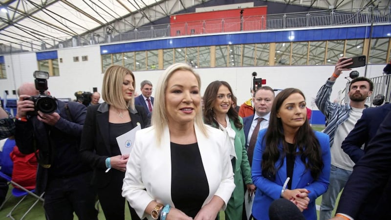 Michelle O&#39;Neill topped the poll in Mid-Ulster. Picture by Mal McCann 