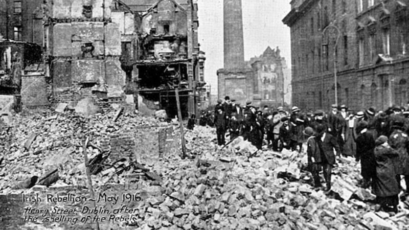 Dublin following the 1916 Easter Rising 
