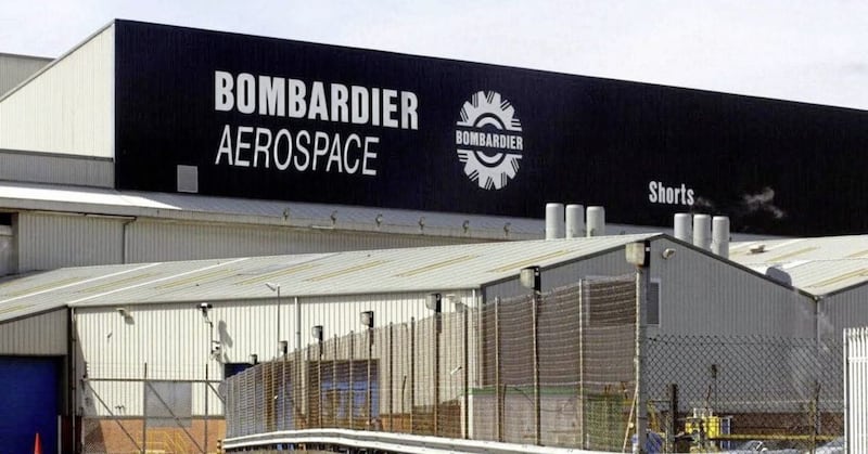 Canadian aerospace giant Bombardier, which employs around 4,500 people in Belfast