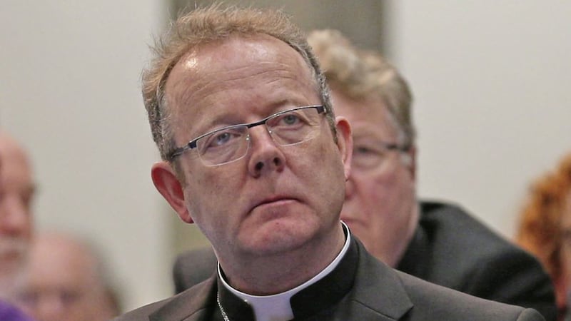 Bishop Eamon Martin released a pastoral message ahead of Friday&#39;s referendum. Picture by Hugh Russell 