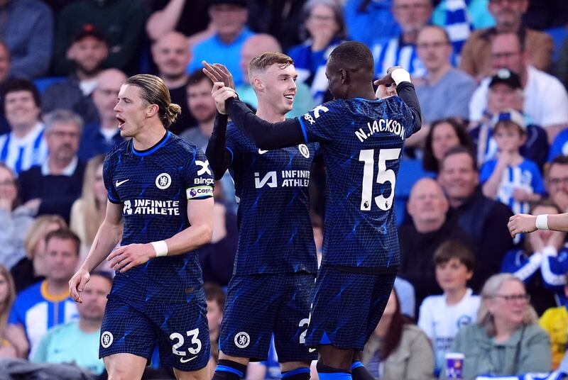 Chelsea were 2-1 winners at Brighton on Wednesday as they chase a top-six finish