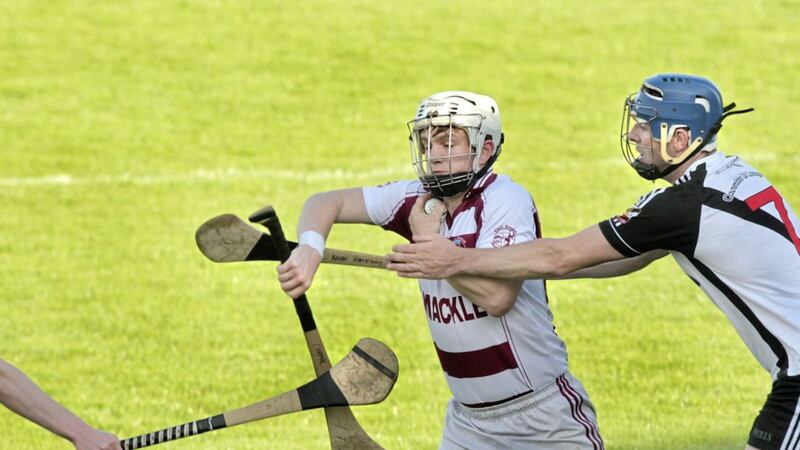Slaughtneil captain Cormac O&#39;Doherty is looking lean and sharp so far this year, and the Kevin Lynch&#39;s defence will have him and another few key threats to snuff out if they are to win a first Derry hurling title since 2011. Picture by Margaret McLaughlin 